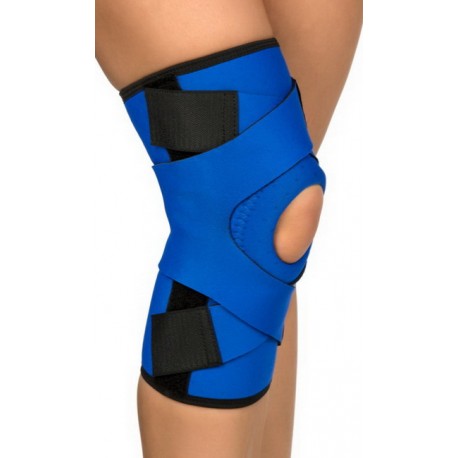 ORTEZA STABILIZATOR KOLANA Z SZYNAMI ELASTYCZNYMI NARTY SNOWBOARD NEOX K-08