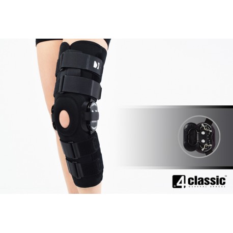 Wypożyczalnia: Orteza kolana długa zamknięta z regulacją zakresu ruchomości