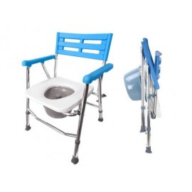 KRZESŁO TOALETOWO-PRYSZNICOWE ALUMINIOWE