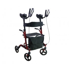 PODPÓRKA REHABILITACYJNA 4-KOŁOWA ALUMINIOWA Z PODPRAWCIEM ŁOKCI SUPPORT
