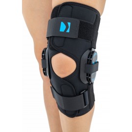 ORTEZA KOLANA KRÓTKA OTWARTA Z REGULACJĄ KĄTA ZGIĘCIA AM-OSK-O/2R