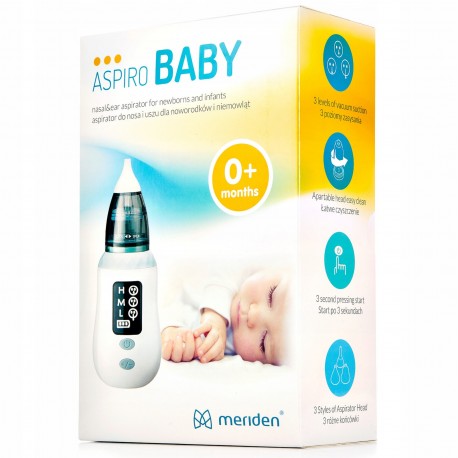 ASPIRATOR ELEKTRYCZNY MERIDEN ASPIRO BABY