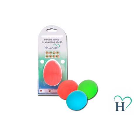 PIŁECZKA ŻELOWA DO REHABILITACJI JAJKO HALCAMP