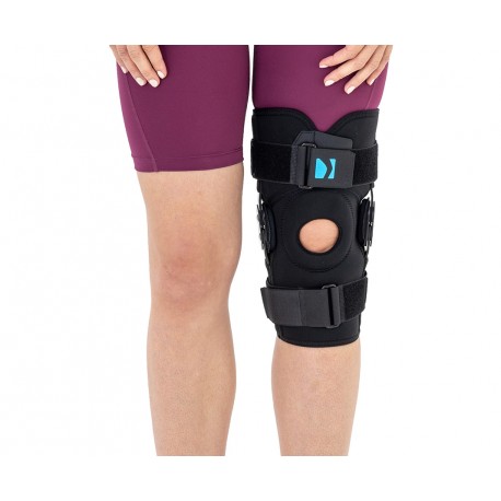 ORTEZA KRÓTKA ZAMKNIĘTA Z SZYNAMI DWUOSIOWYMI AM-OSK-Z/2