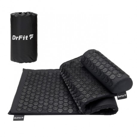 MATA Z PODUSZKĄ DO AKUPRESURY DRFIT DF AM-S-3 CZARNA