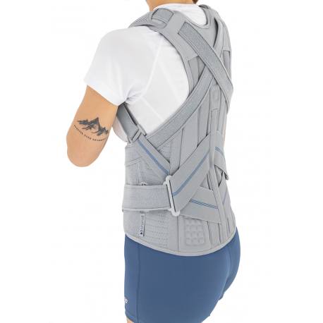 Wysoka Sznurówka Półsztywna Piersiowo-Lędźwiowo-Krzyżowa